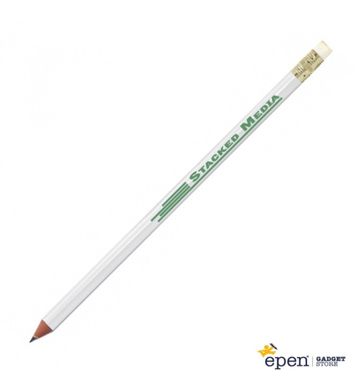 ECO-FRIENDLY wooden pencil with rubber