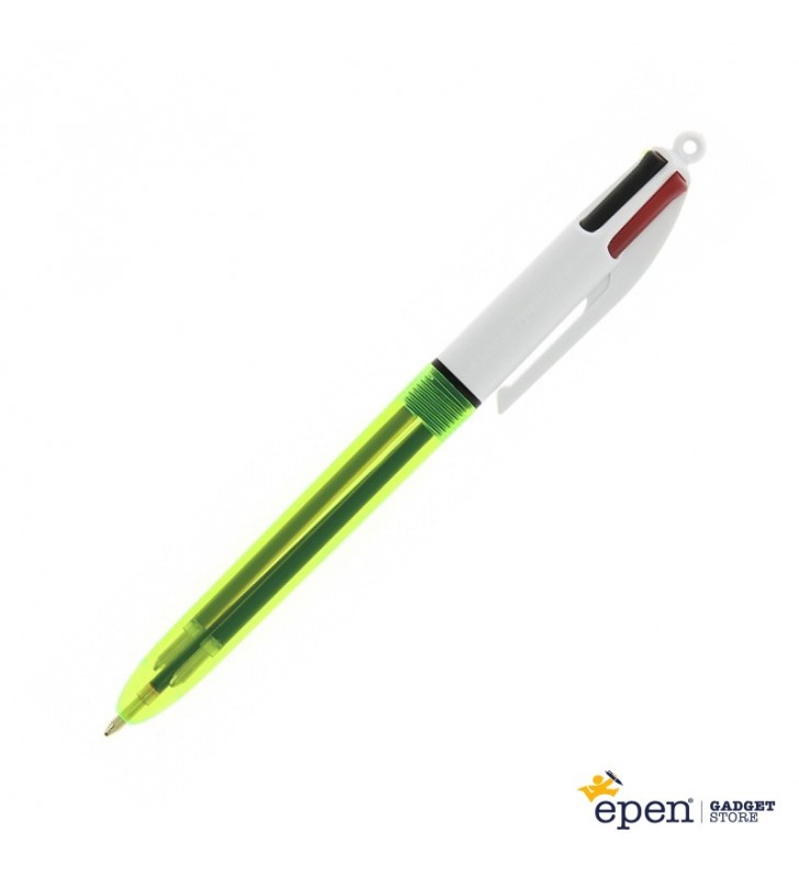 Penna BIC 4 Colori Fluo personalizzata