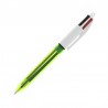 Penna BIC 4 Colori Fluo personalizzata