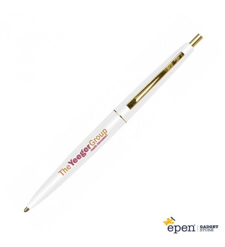 Stylo en plastique BIC Clic Gold  ÉCOLOGIQUE personnalisé