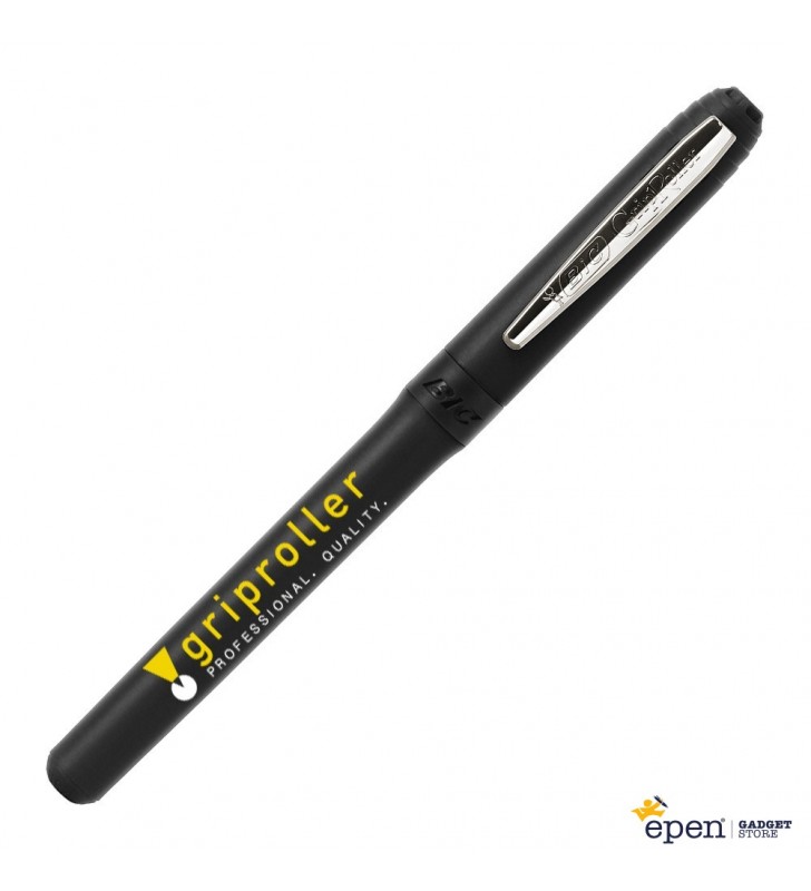 Stylo en plastique BIC Grip Roller Chrome personnalisé