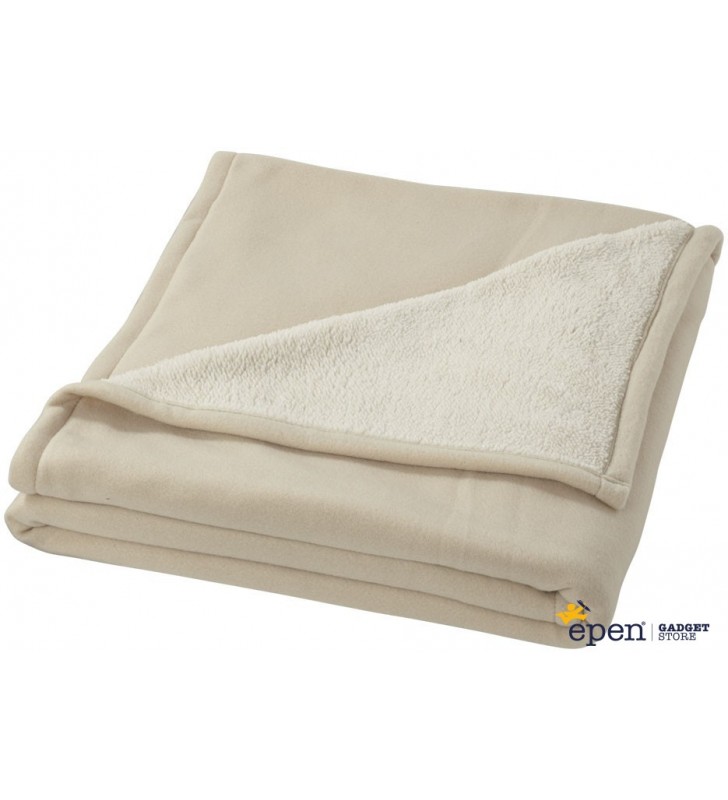 Springwood soft fleece and sherpa plaid blanket