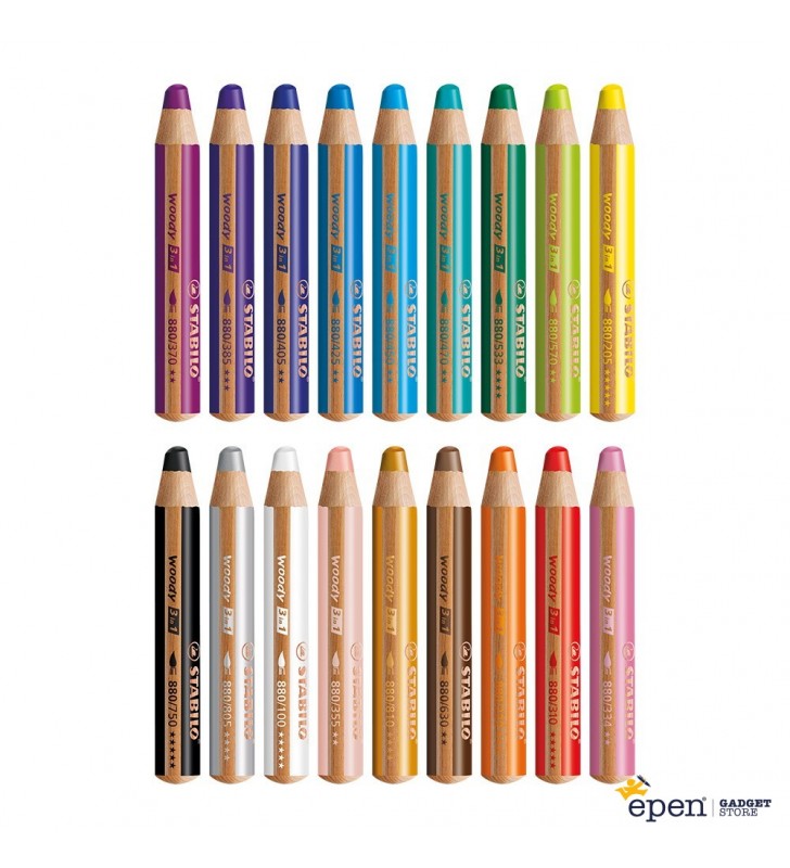 Crayon De Couleur Stabilo Woody
