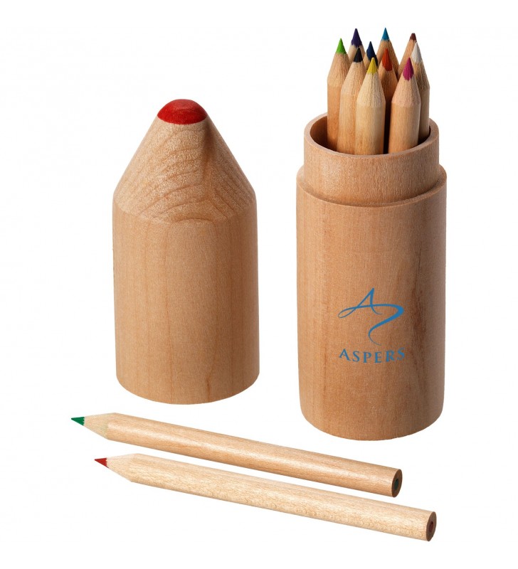 Bossy 12-piece coloured pencil set
