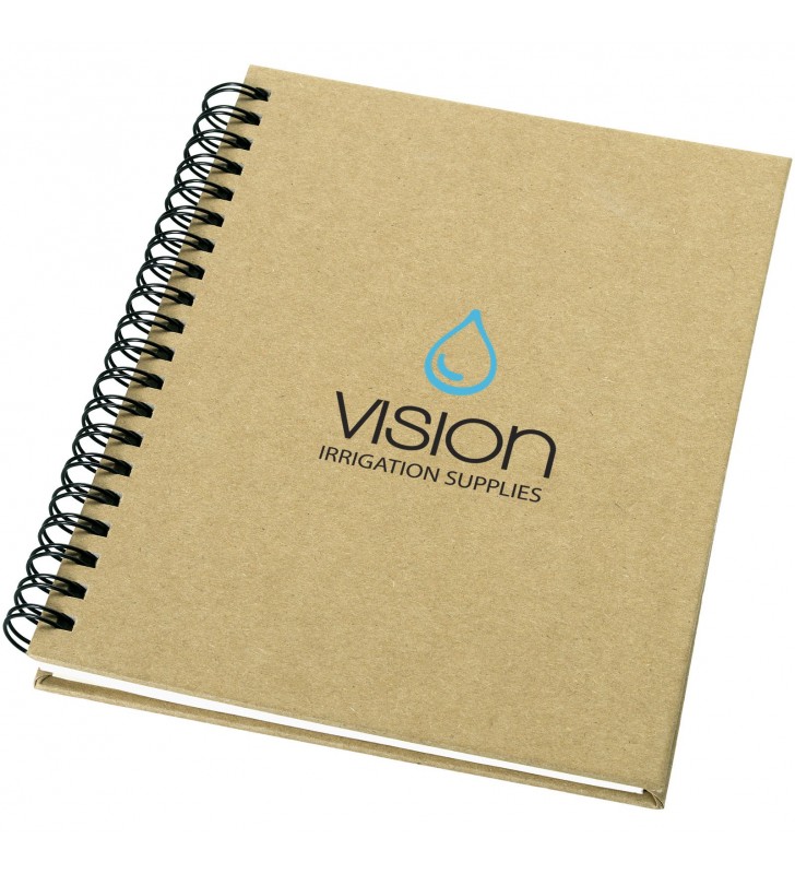 Libreta espiral de papel reciclado Mendel