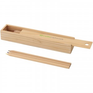 Set de 12 lapices de madera...