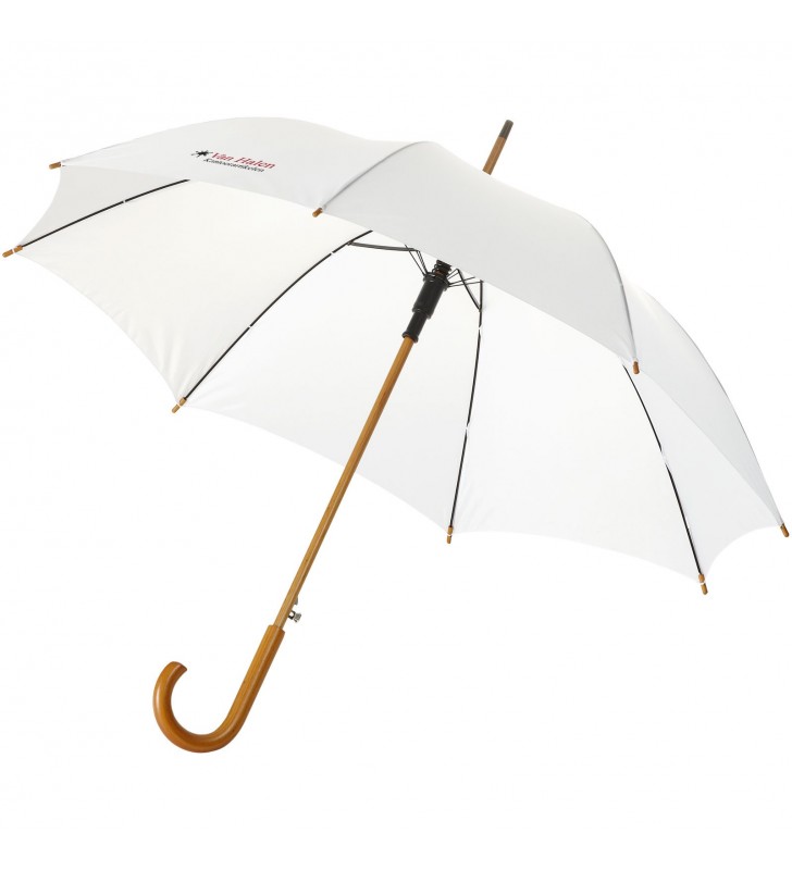 Parapluie 23 à ouverture automatique, poignée et mât en boi