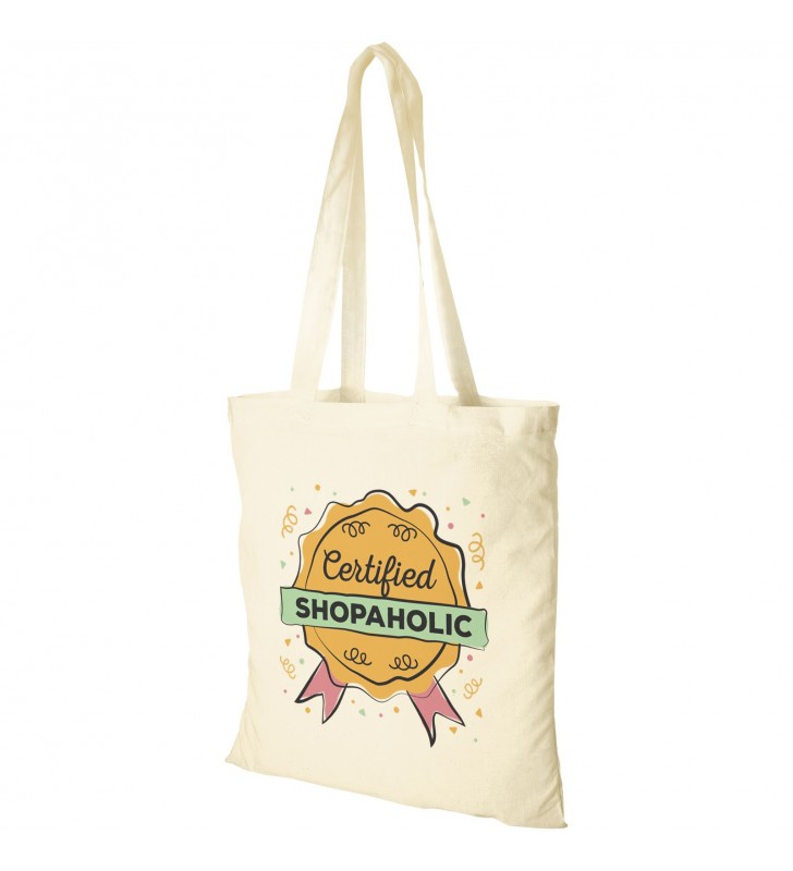 Bolsa Tote de algodón 100 g/m² con asa larga Carolina