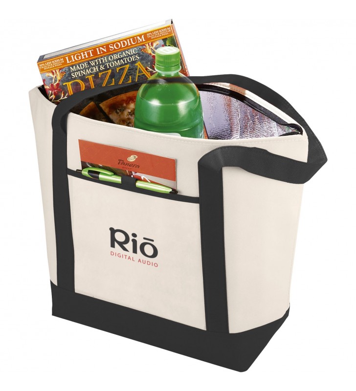 Lighthouse non-woven cooler tote 21L