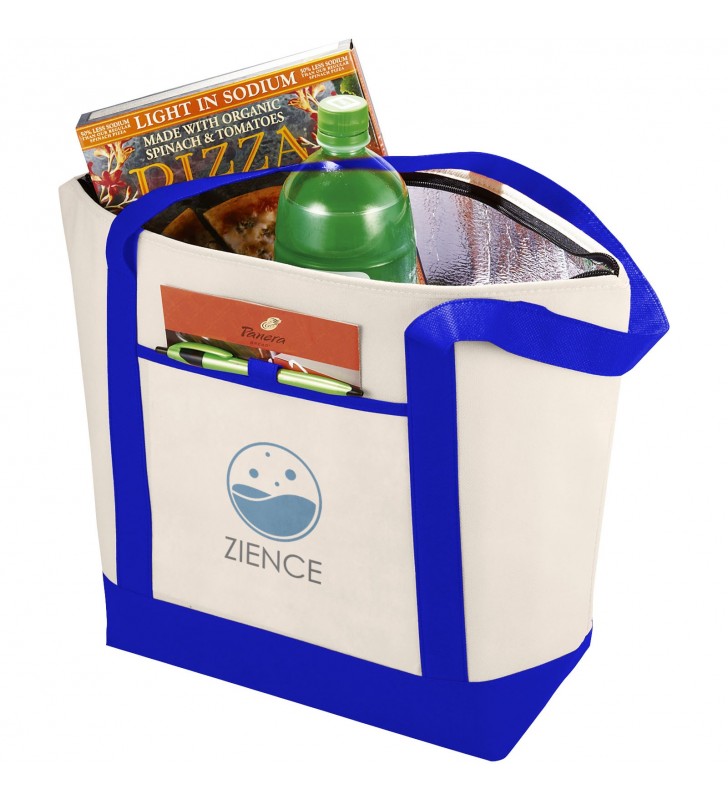 Lighthouse non-woven cooler tote 21L