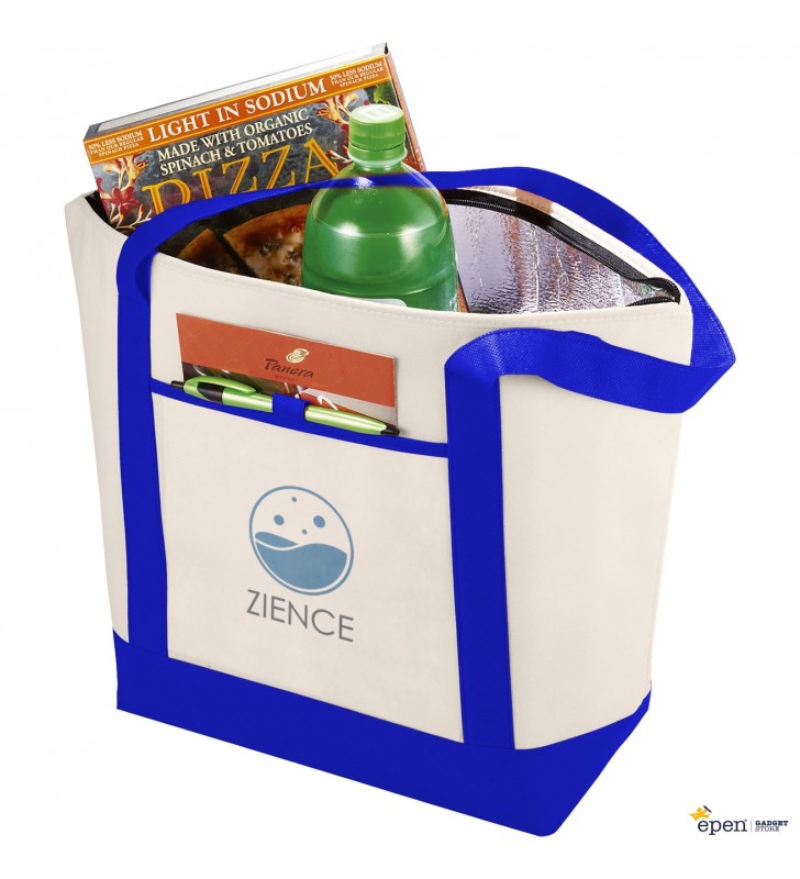 Lighthouse non-woven cooler tote 21L