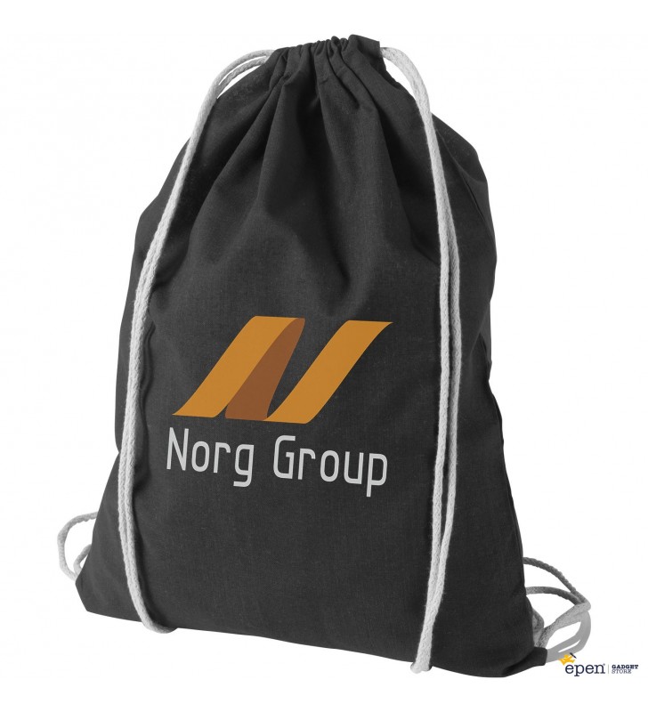 Oregon 100 g/m² cotton drawstring backpack