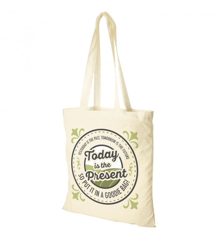 Bolsa Tote de algodón 140 g/m² con asa larga Madras