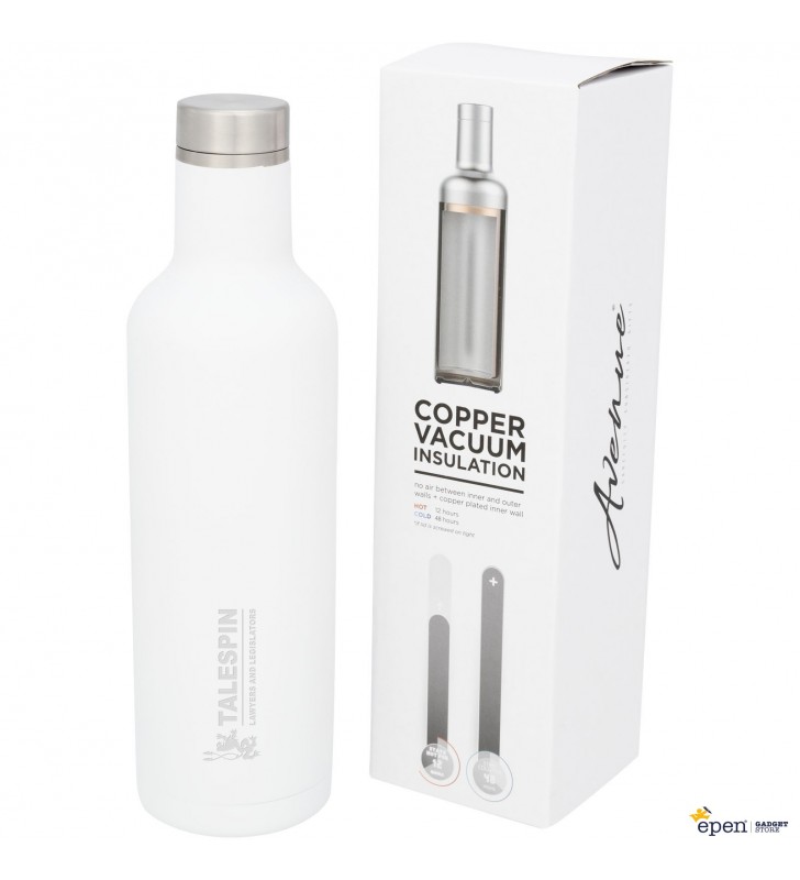 Pinto 750 ml copper vacuum insulated bottle
