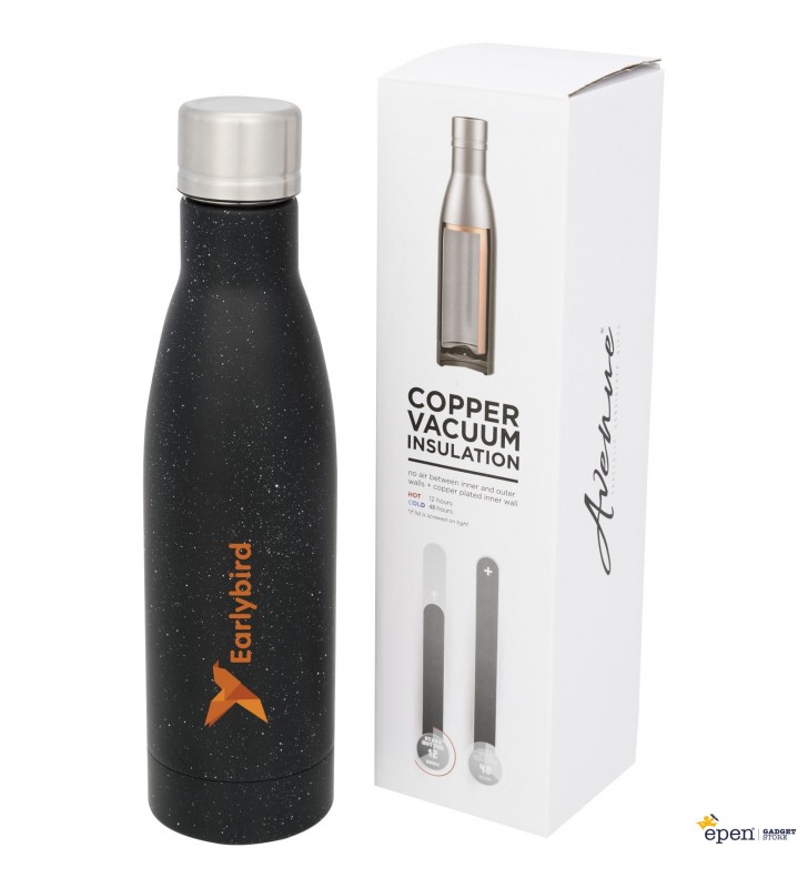 Bouteille Vasa tachetee avec isolation par le...