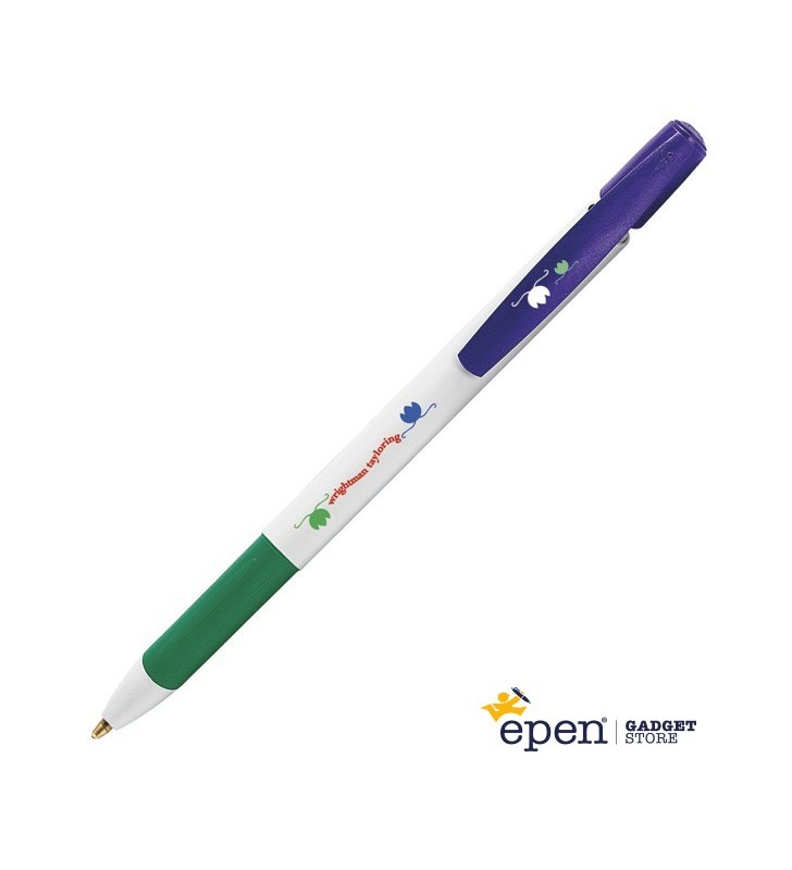 Personalised ECO-FRIENDLY pen BIC Media Clic Grip 