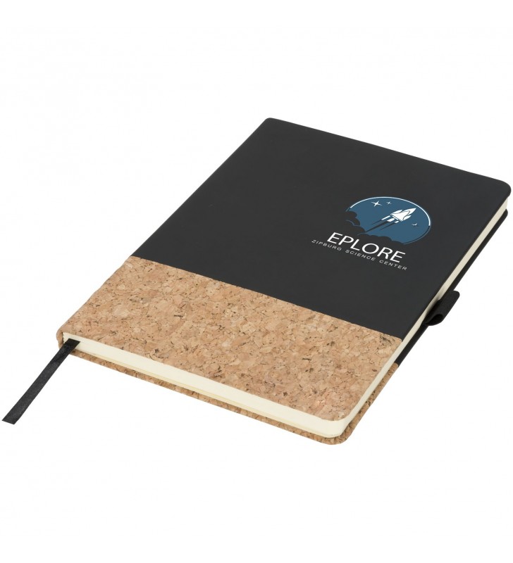 Libreta A5 de PU y corcho Evora