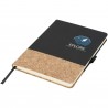 Libreta A5 de PU y corcho Evora