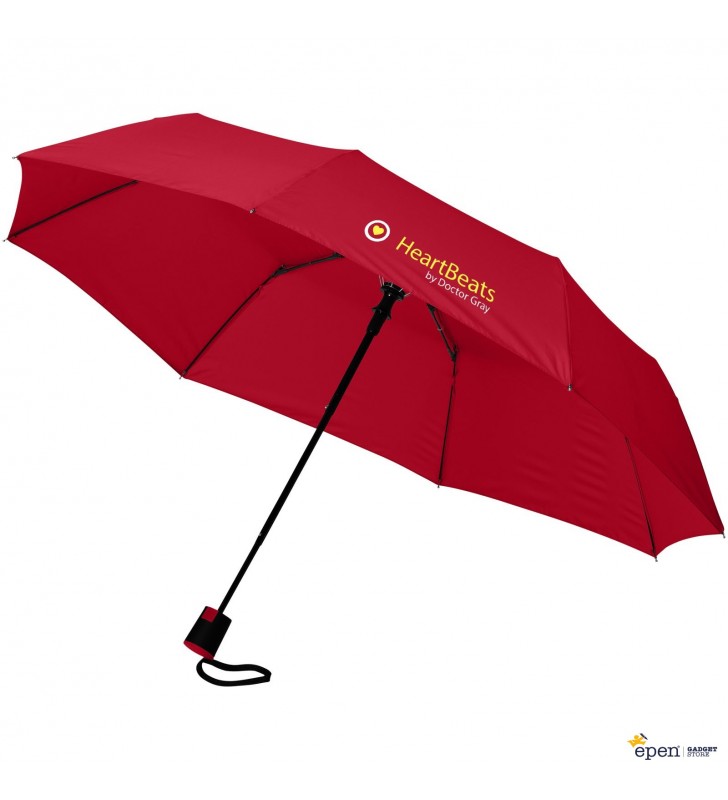 Paraguas plegable automático de 21” “Wali”