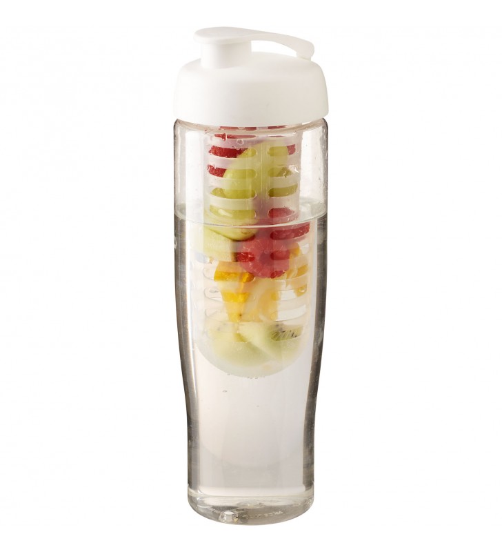 H2O Tempo® 700 ml flip lid sport bottle & infuser