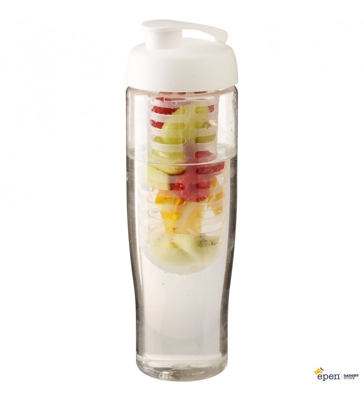 H2O Tempo® 700 ml flip lid sport bottle & infuser