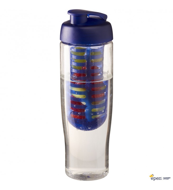 H2O Tempo® 700 ml flip lid sport bottle & infuser