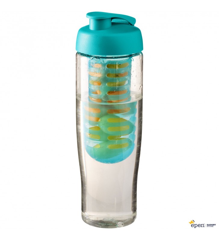 H2O Tempo® 700 ml flip lid sport bottle & infuser