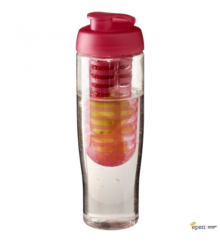H2O Tempo® 700 ml flip lid sport bottle & infuser