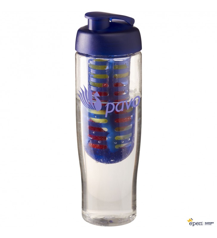 H2O Tempo® 700 ml flip lid sport bottle & infuser