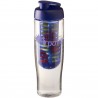 H2O Tempo® 700 ml flip lid sport bottle & infuser