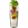H2O Tempo® 700 ml flip lid sport bottle & infuser