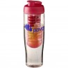 H2O Tempo® 700 ml flip lid sport bottle & infuser