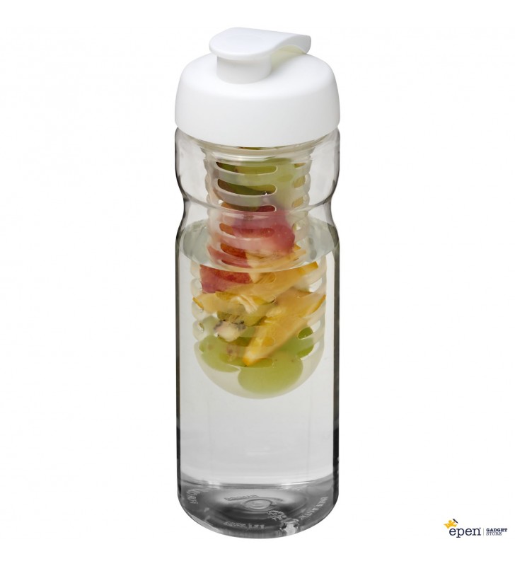 H2O Base® 650 ml flip lid sport bottle & infuser