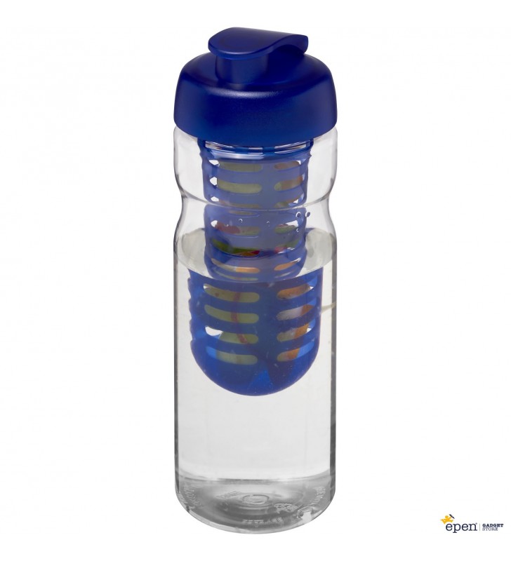 Bouteille de sport et infuseur H2O Base® 650 ml...