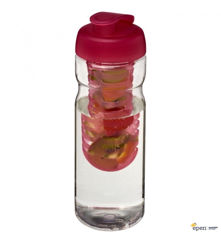 Bouteille de sport et infuseur H2O Base® 650 ml...