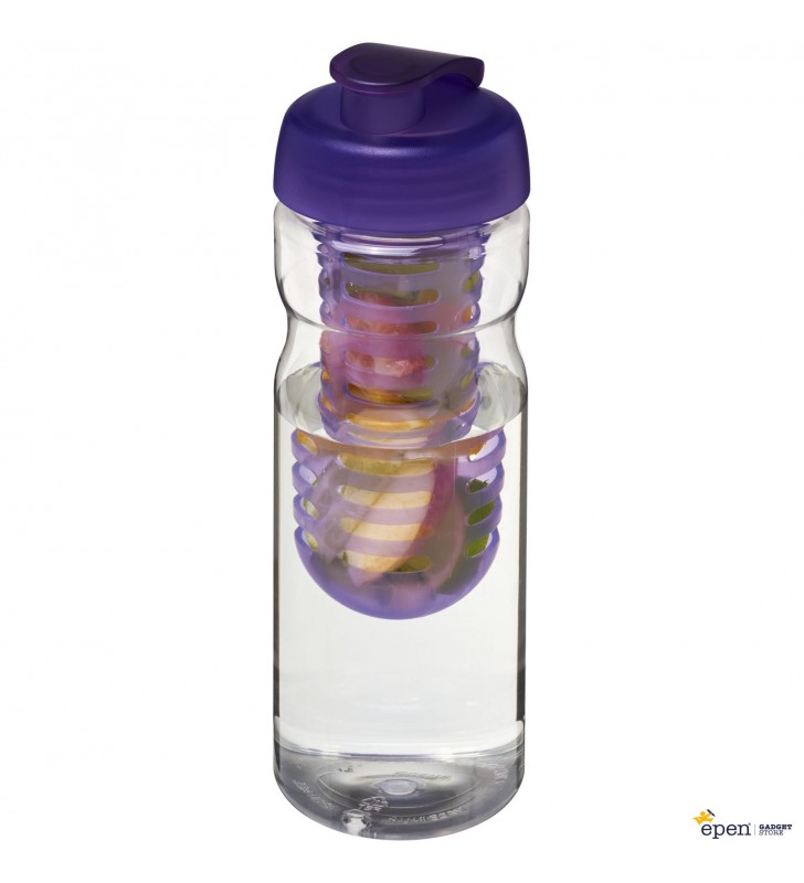 Bouteille de sport et infuseur H2O Base® 650 ml...