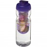 Bouteille de sport et infuseur H2O Base® 650 ml...