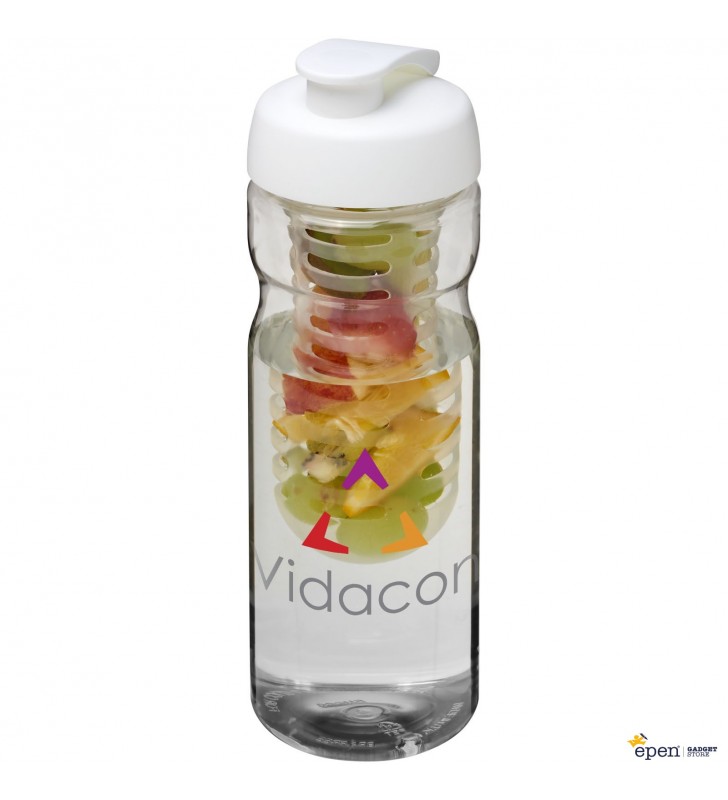 Bouteille de sport et infuseur H2O Base® 650 ml...