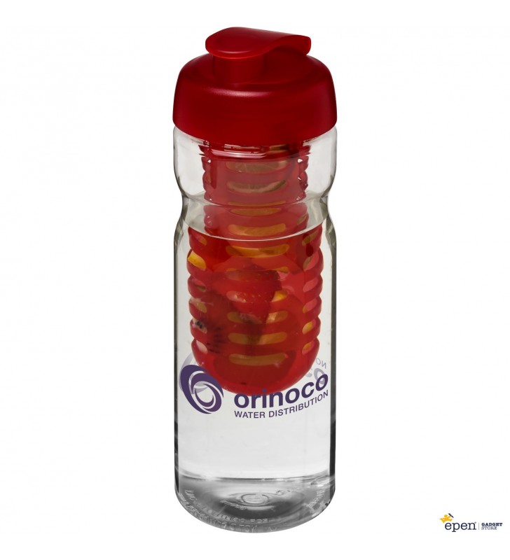 Bouteille de sport et infuseur H2O Base® 650 ml...