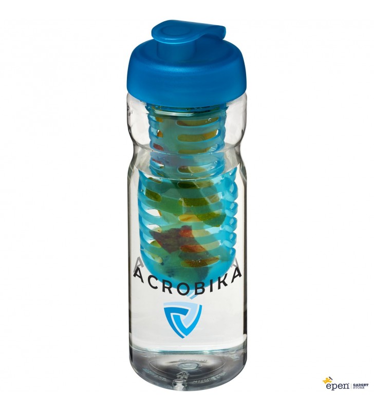H2O Base® 650 ml flip lid sport bottle & infuser
