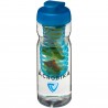 Bouteille de sport et infuseur H2O Base® 650 ml...