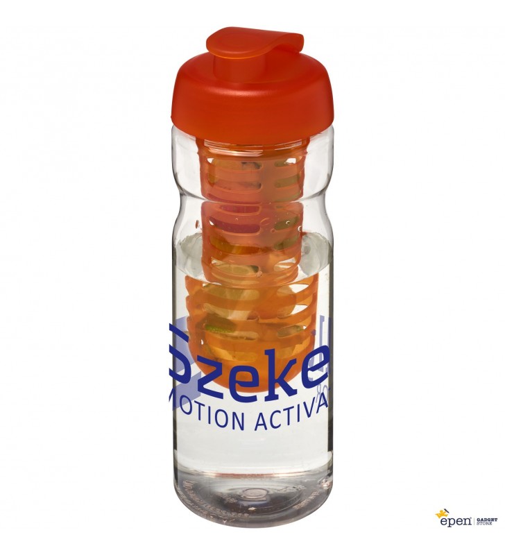 H2O Base® 650 ml flip lid sport bottle & infuser