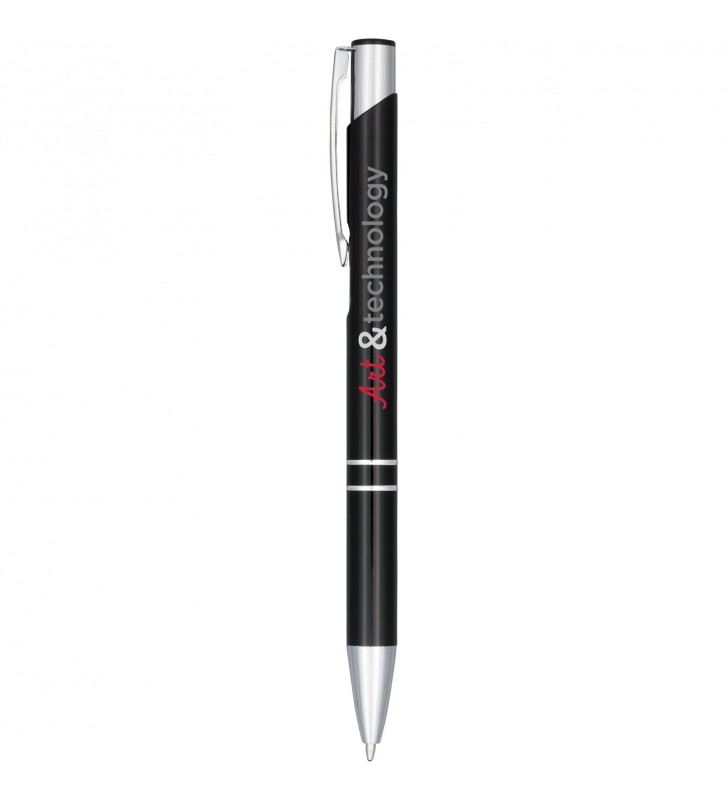 Moneta anodized aluminium click ballpoint pen