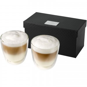 Boda 2-piece glass coffee...