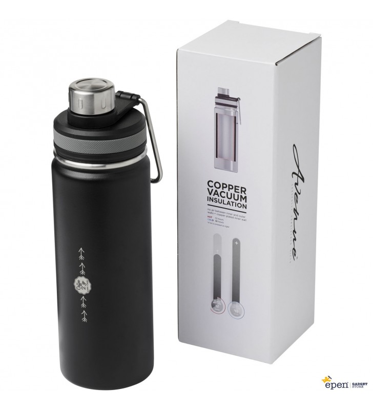 Gessi 590 ml copper vacuum insulated sport bottle