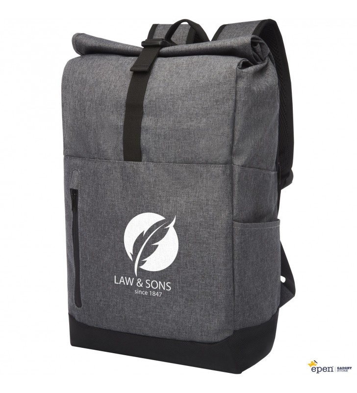 Hoss 156 roll-up laptop backpack 12L