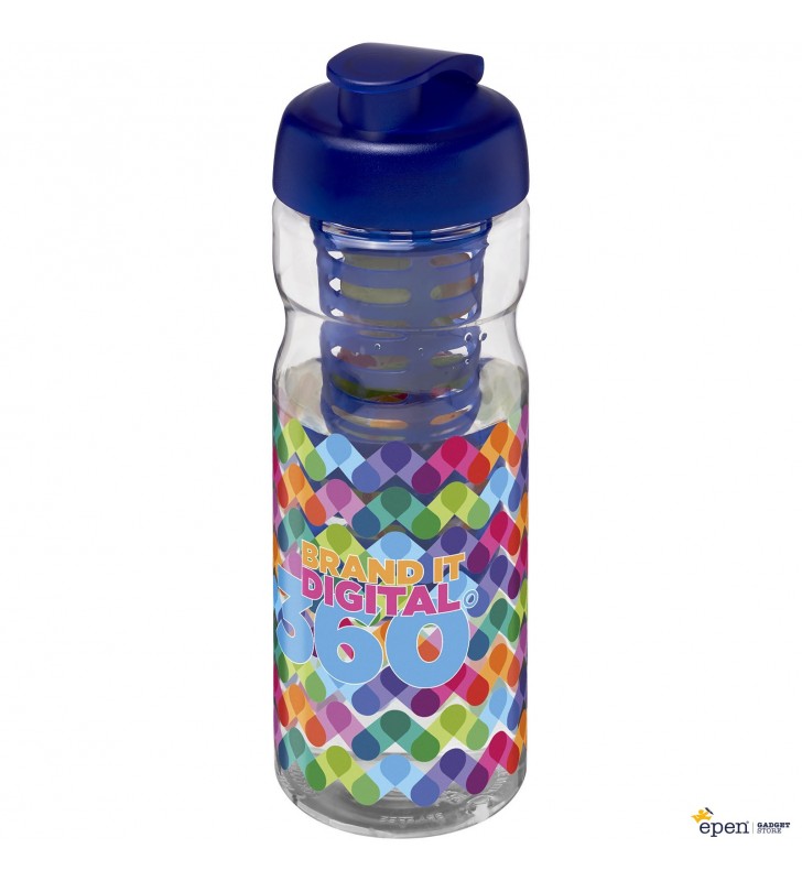 Bouteille de sport et infuseur H2O Base® 650 ml...