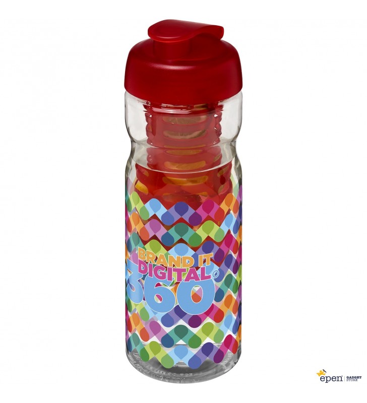 Bouteille de sport et infuseur H2O Base® 650 ml...