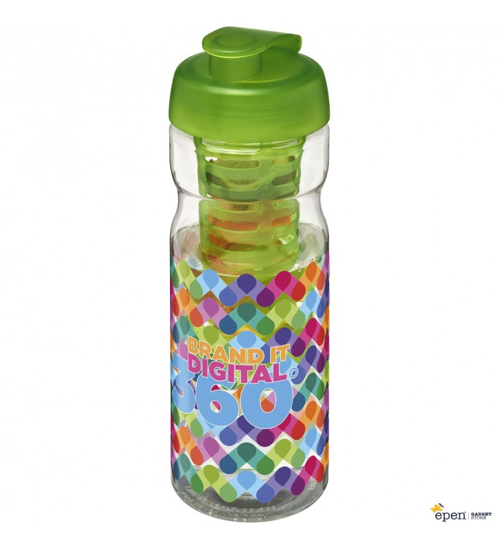 Bouteille de sport et infuseur H2O Base® 650 ml...