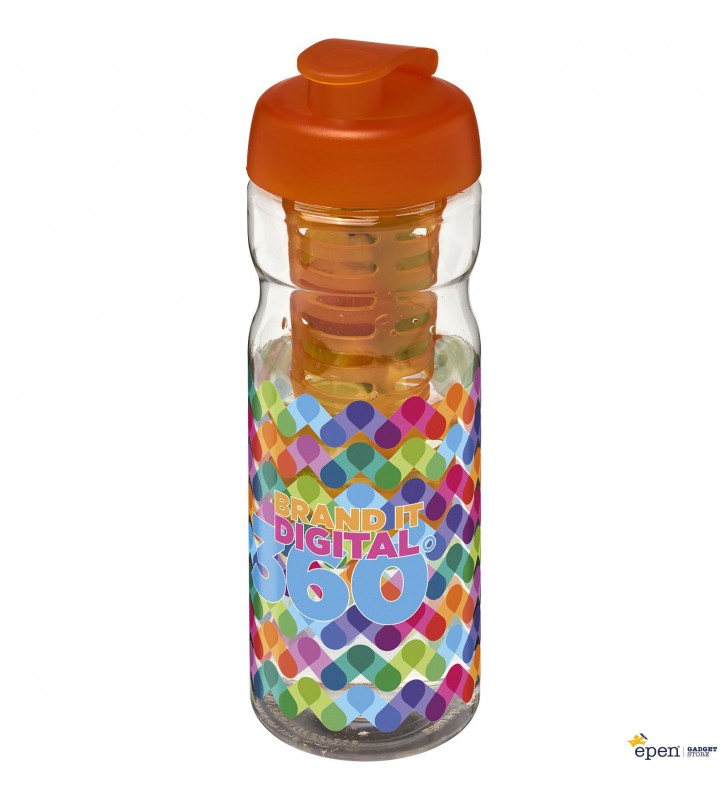 Bouteille de sport et infuseur H2O Base® 650 ml...